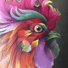 Альона Кічкіна  Триптих «Птахи в зеленому» 3х20х30, картон, акварель, темпера 2016 10